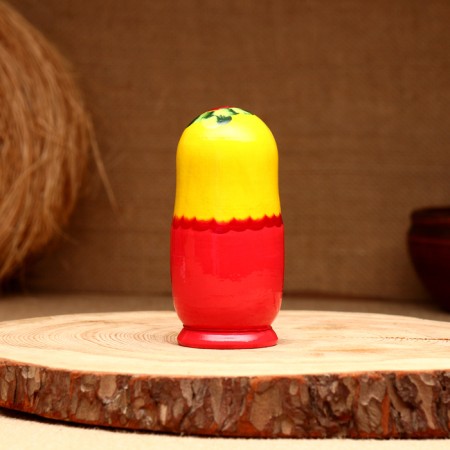 Matryoshka 5-doll "Vitalin Yellow", 10-11 cm-3