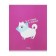 Notebook of 48 sheets in Calligrata's “It is good to be a dog”, cover coated cardboard, offset block, mix