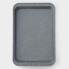 Baking sheet for baking, 42 × 28.5 × 5 cm, anti -stick coating, color gray color
