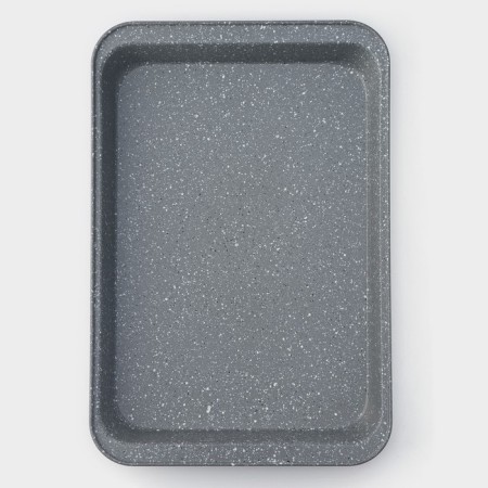 Baking sheet for baking, 42 × 28.5 × 5 cm, anti -stick coating, color gray color