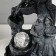 The desktop fountain from the network, the backlight "Krishna and Radha are sitting at the waterfall" 20x20x30 cm