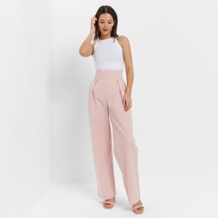 Women's pants minku: enjoy color pink, size 40-4