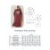 Women's dress, size 56, burgundy color