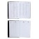 Diary half -dated A5+, 208 BOSS sheets, solid cover, artificial leather, gold cut, brown