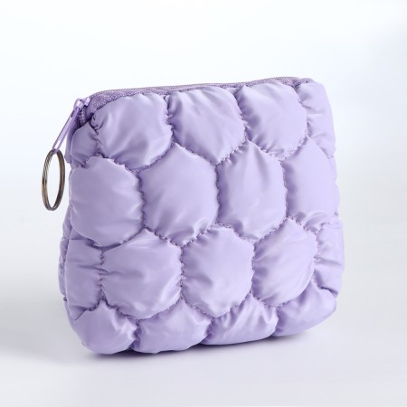 Women's wallet with lightning, lilac color-1