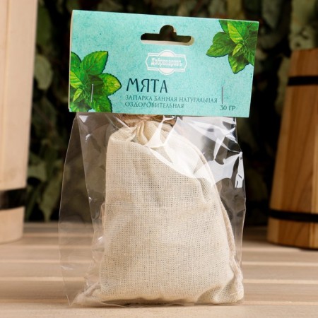 Zaparka for the bath is natural "Mint" 30 g