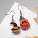 Earms Emal "Pumpkin" and a cat in a hat, colored in gold