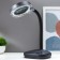 Lupa lamp for creativity, from the network 220V black 52x17x14 cm