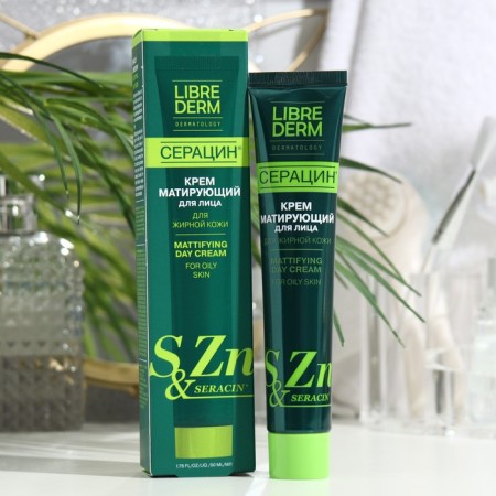 Librederm cream Seratsin Day, matting, 50 ml