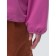 Sweep for girls, height 128 cm, pink color