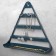 Organizer for jewelry "Triangle", blue color, 29 × 25 × 5 cm