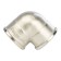 STOUT SFT-0014-000001, 1 ", internal/internal thread, nickelled brass