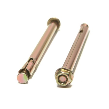 Anchor bolt of scrap, with a nut, galvanized, 8x120 mm, 110 pcs-2