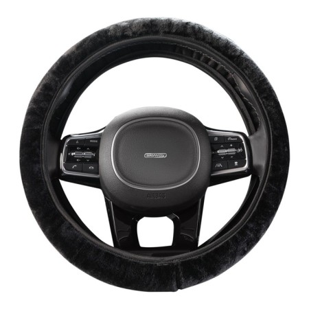 SkyWay Arctic-6 braid, black, artificial fur, S01107027-8