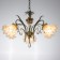 Lyana chandelier 3he27 40w green 45x45x40-90 cm Bayerlux