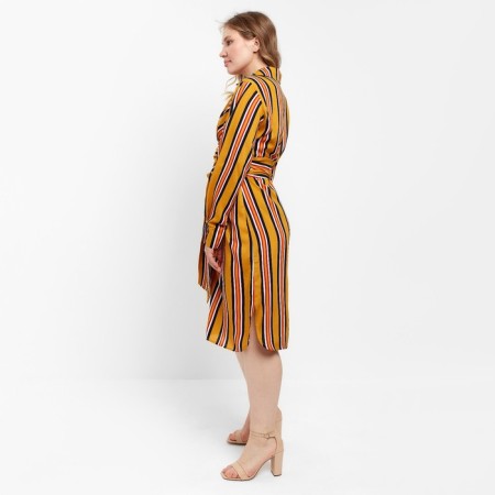 Women's dress minku: enjoy yellow color, rr 52-1