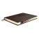 Dated 2025 diary, Escalada, A4, 120 sheets, soft cover, artificial leather, foil embossing, liesse, block 70 g/m2, brown