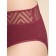 Female cowards, size 48, burgundy color