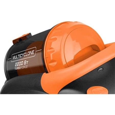 Vacuum cleaner Centek CT-2520 Orange, 2200/400 watts, 2 l, multi-cyclone, orange-2