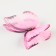 Decor for creativity "Butterfly", two -layer, set of 12 pcs., Size 1 pc. - 5 × 4 cm, pink color