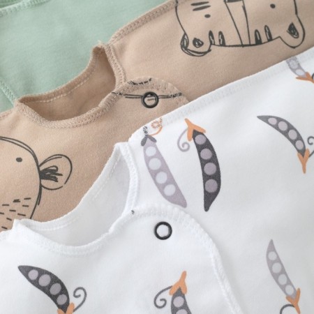 Распашонка детская KinDerLitto «Крошки-горошки», рост 62-68 см, 3 шт-1