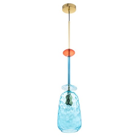 Bayerlux lamp "Jeffi" LED 10W Blue 15x15x75 cm