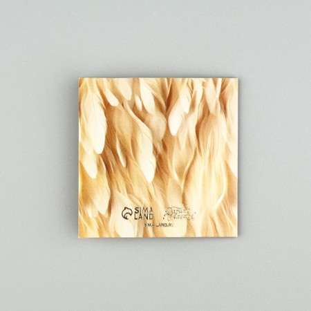 A postcard with an envelope "Thank you", embossing, 7 x 7 cm-3