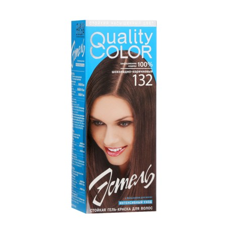 Estel gel color tone No. 132, chocolate brown-1