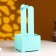 Kashpo - wooden box 13.5x13.5x30 cm tiffany