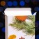 Gift box for tiles of chocolate without a window "Mandarina", 17.1 x 8 x 1.4 cm