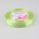 Satin tape, 12 mm × 23 ± 1 m, color light green No. 80