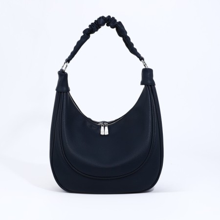 Load bag with lightning, external pocket, long belt, dark blue color