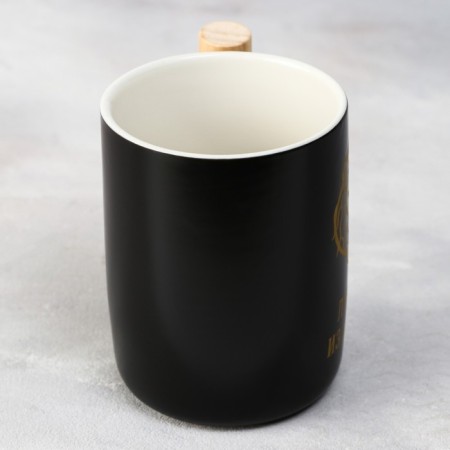 Ceramic mug "Best of the best", 400 ml, black color-2