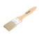 Brush flat tundra, mixed bristles, wooden handle, 1.5 ", 38 mm