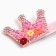 Hair clip "Crown" with rhinestones, 2 pcs 5.5 cm, princesses