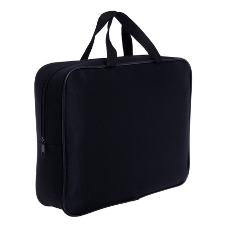 Folder with handles Textile A4, 350 x 265 x 45 mm, onyx, PMD 4-01 "Office", black-1