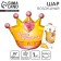 Foil ball 24 "Crown", with a substrate