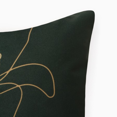 Case on the pillow Ethel "Flowers" 3 pcs, 40*40 cm, velor 100% p/e-2