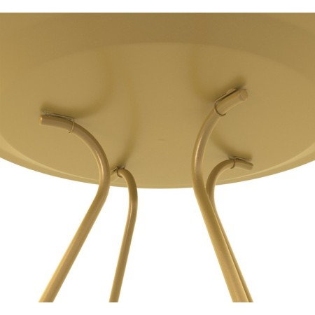 Journal table, 400x400x450, gold-2