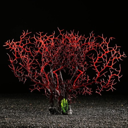 Decor for the Aquarium "Coral Plant", 34 x 10 x 28 cm
