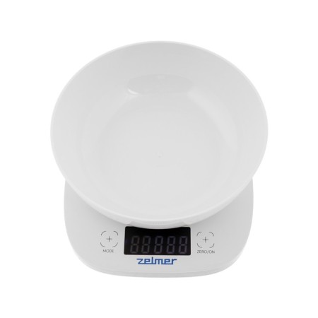 Libra Kitchen Zelmer ZKS1460, electronic, up to 5 kg, white