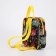 Baby backpack on lightning, blue color