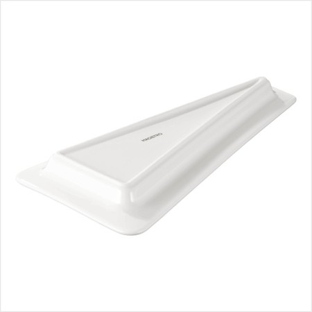 Porcelain dish for supply Magistro Crotone, 33.4 × 15.8 × 2.5 cm, white color-3
