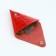 Monetnik on the button, Textura, red color