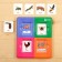 Sorter "Study the Animal World" with Doman's cards, in a package