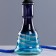 Hookah "Apis", 53 cm, 1 pipe, black