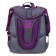 School backpack 38 x 30 x 16 cm, ergonomic back, stavia "cat 3d", lilac