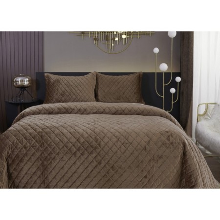 Sofi de Marko “Nathaniel” bedspread, size 240x260 cm, beige color-1