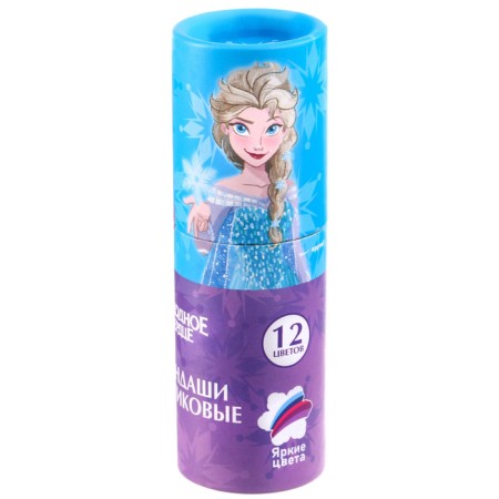 Colored pencils in a tube, 12 colors, trihedral, cold heart-8