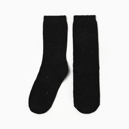 Women's socks kaftan "speck" size 36-39 (23-25 ​​cm), black-1